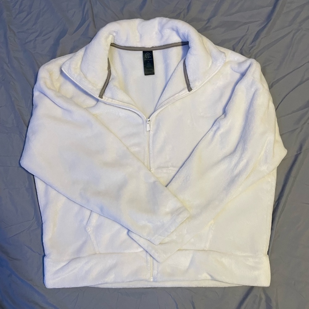 Champion Fleece/Faux Fur Zip Up
